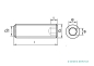 Preview: 25 Stk DIN 913 M2x2 A2 Gewindestift Innensechskant Kegelkuppe ISO 4026 Edelstahl