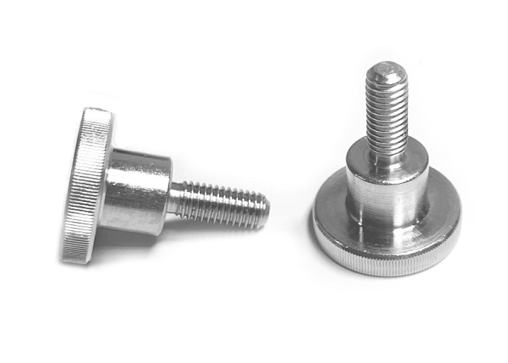 1 pcs DIN 464 M3x20 1.4305 / A1 Knurled thumb screw (high type) stainlless steel