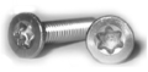 100 pcs Countersunk head screws ISO 14581 M3x55 simil. DIN 965 six lobe A2