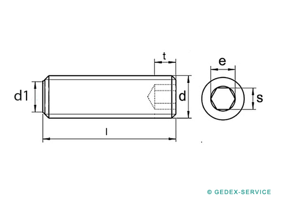 25 Stk DIN 913 M2x2 A2 Gewindestift Innensechskant Kegelkuppe ISO 4026 Edelstahl