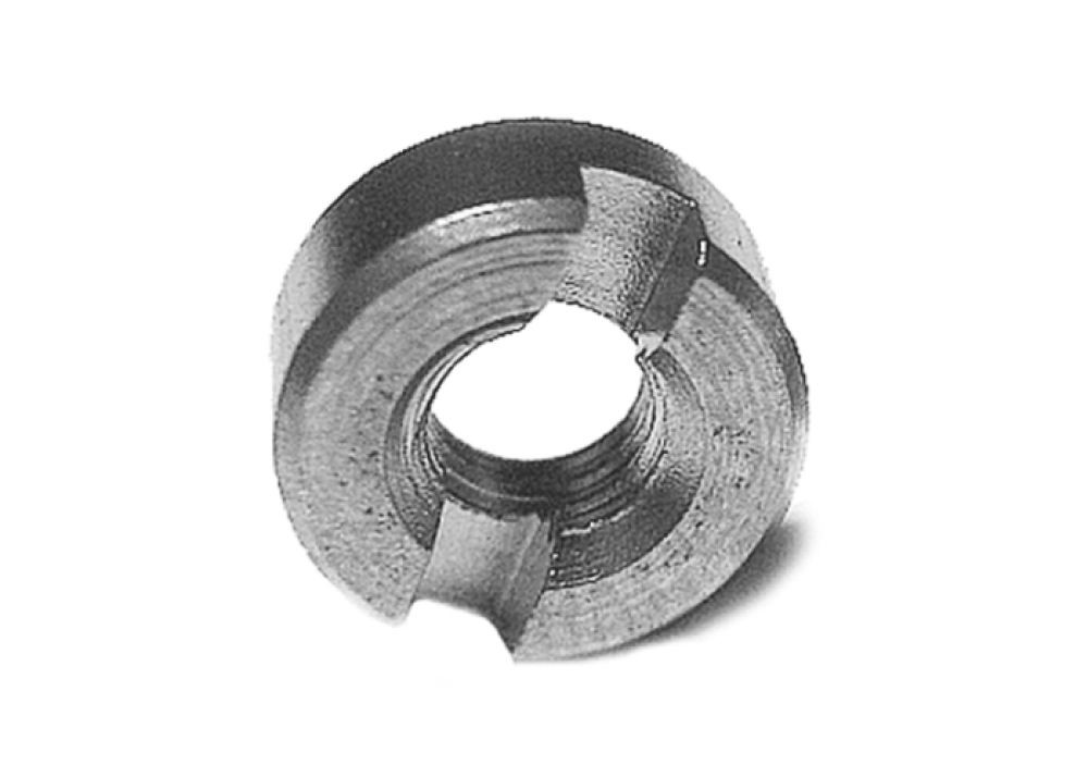 50 Stk DIN 546 M2 1.4305 Schlitzmuttern Rundmuttern Edelstahl A1