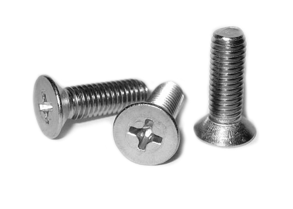 25 Stk DIN 965 M1,6x20 A2 Senkschrauben mit Kreuzschlitz Edelstahl