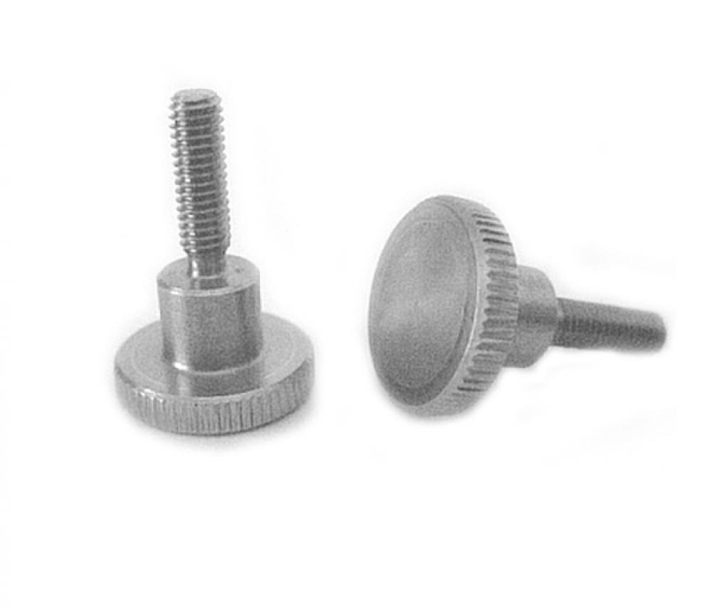 1 pcs DIN 464 M8x20 1.4305  Knurled thumb screw  high type, stainless steel A1