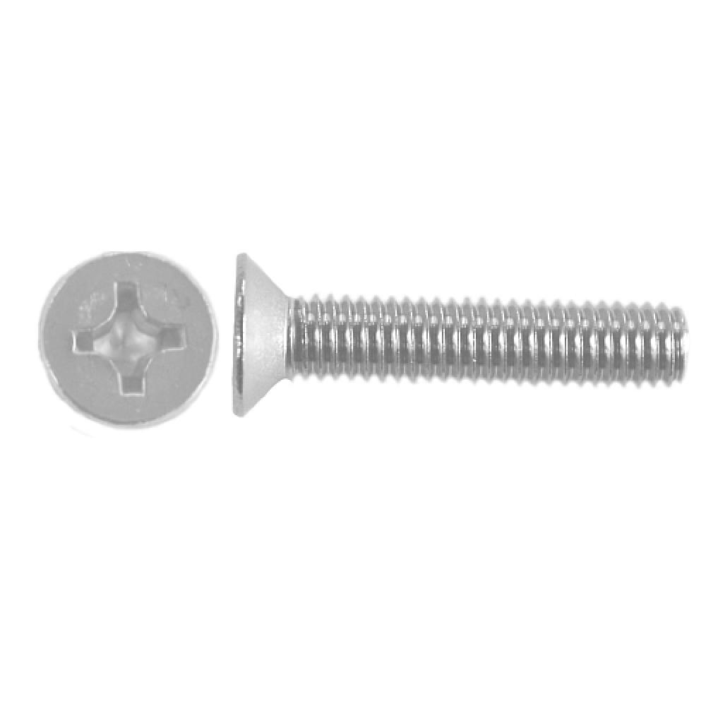 50 pcs DIN 965 M4x20 A2 Countersunk head screws cross stainless steel