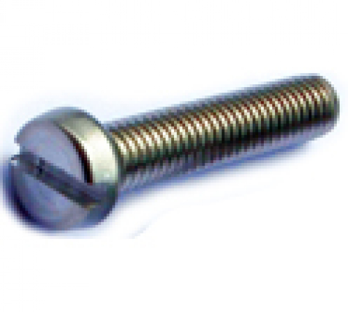 50 Stk Zylinderschrauben mit Schlitz DIN 84 M2x3 A2