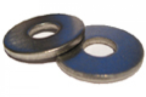 100 pcs Plain washers DIN 9021 A2 5,3 for M5 Washers outside diameter ~ 3 x thread diameter