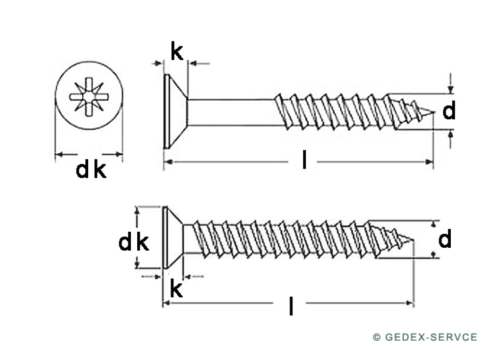 200 Stk 9050 5,0x50/50 A2 Spanplattenschrauben Seko-Holzbauschrauben mit Kreuz Pozi und verstärktem Kopf