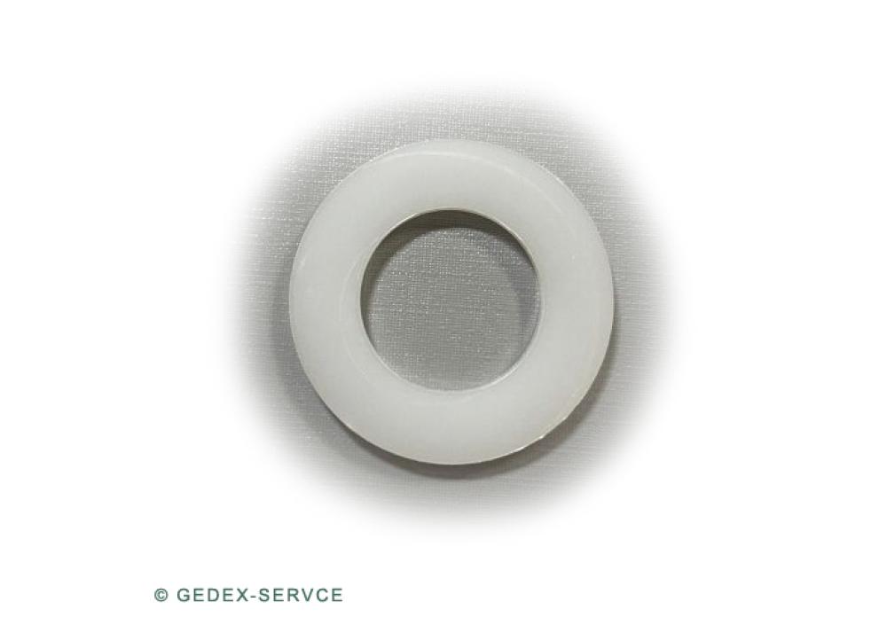 1000 pcs DIN 125 for M2 Washers Polyamide/Plastics white