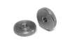 25 pcs DIN 467 M3 A1 Knurled thumb nuts, thin type AISI 303